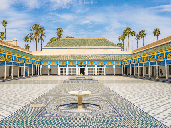 Patio interior del Palacio de la Bahía