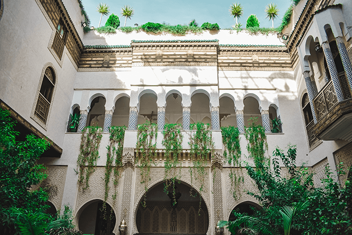 Beuatiful building in the imperial city of Fes