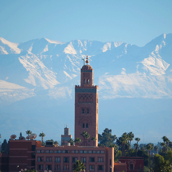 Torre de la mezquita de Marrakech